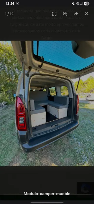 Módulo Camper para Berlingo/Partner/Combo