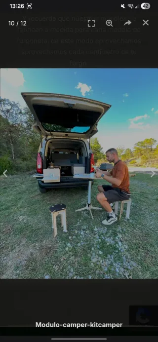 Módulo Camper para Berlingo/Partner/Combo