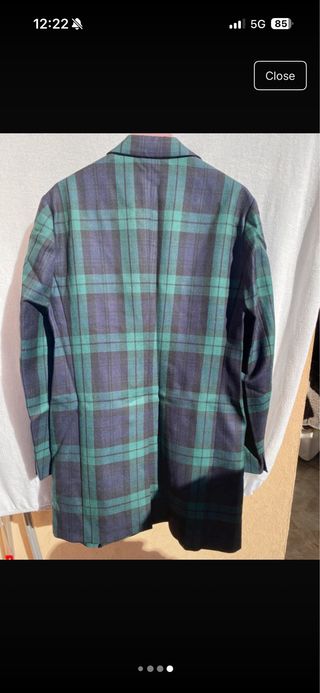 Cappotto Tartan Mauro Grifoni Sfoderato