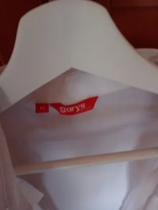 Camisa blanca Gorys manga corta