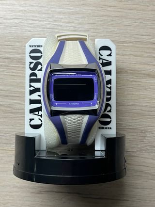 Reloj Calypso Morado y Blanco