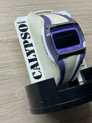 Reloj Calypso Morado y Blanco