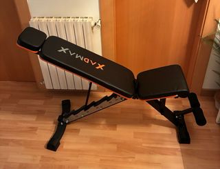 Banco de pesas ajustable plegable