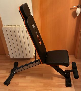 Banco de pesas ajustable plegable