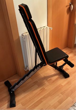 Banco de pesas ajustable plegable