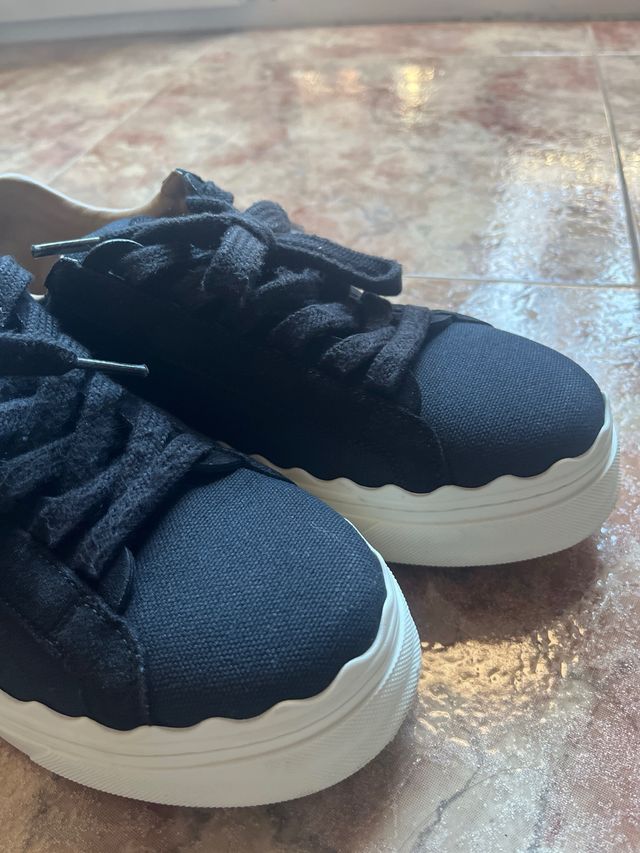 Zapatos ( chloe original )Negros
