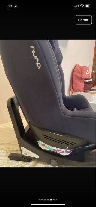 Silla coche Nuna Rebl Plus 0-18.5 kg