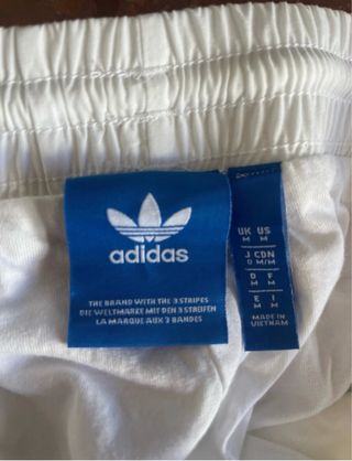 Pantalón Adidas Blanco Multicolor