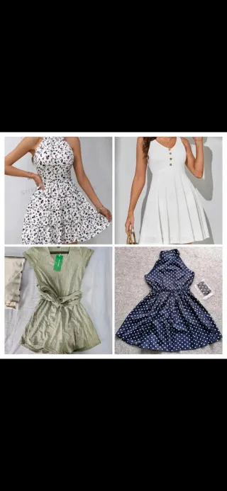 Pack 4 Vestidos Verano