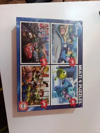 Puzzle Disney Educa Multi 4 Puzzles