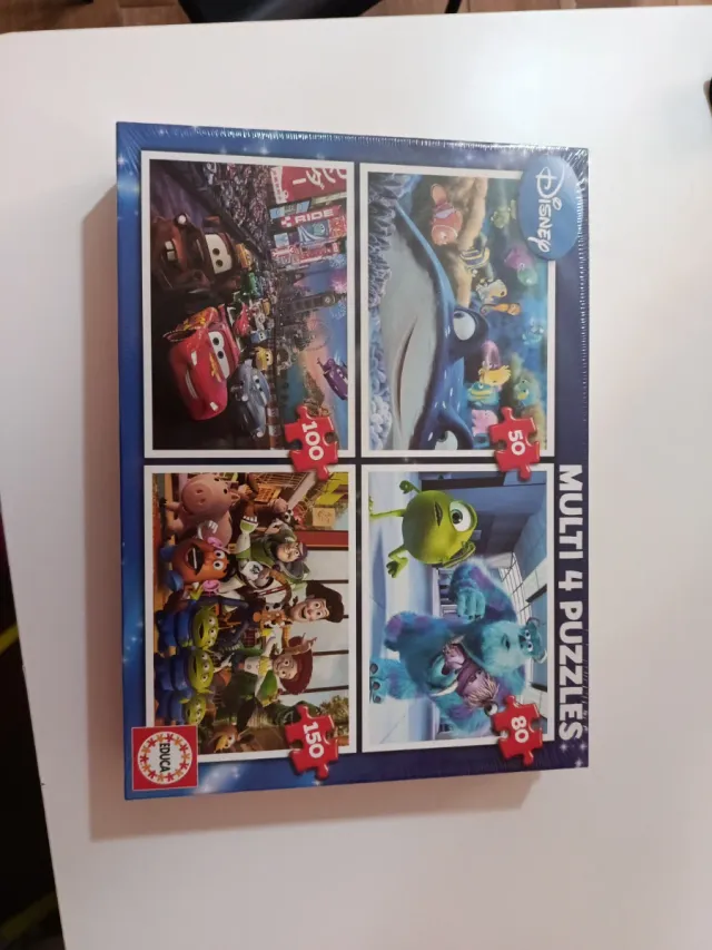 Puzzle Disney Educa Multi 4 Puzzles