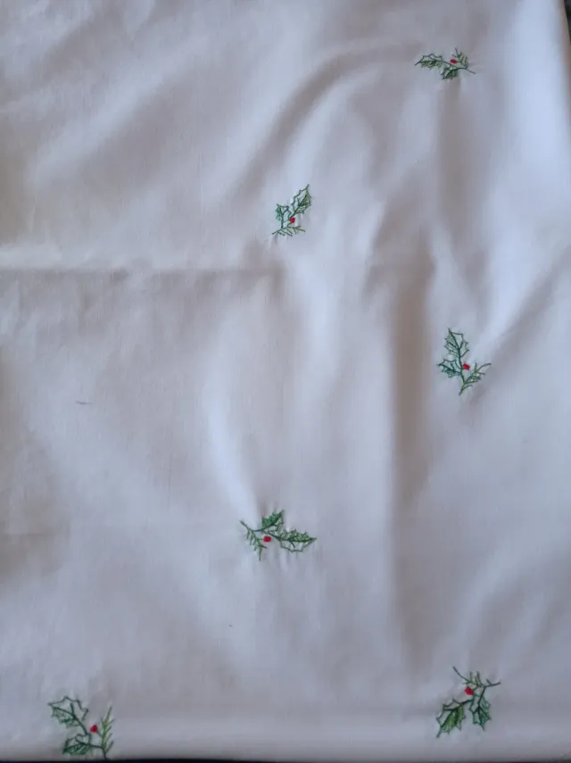 Mantel Navidad y molde