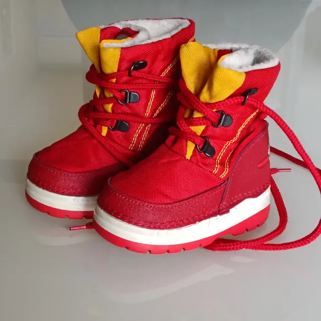 Stivaletti Luis bimbo/a tg 25 rossi gialli