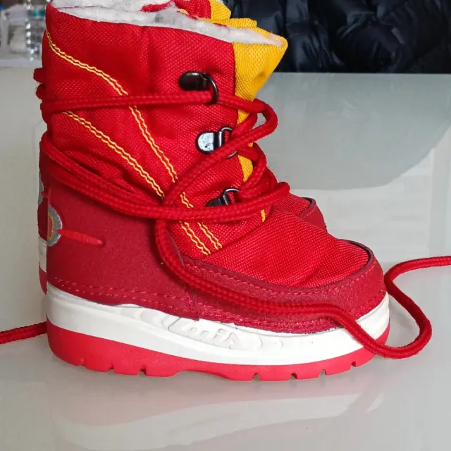 Stivaletti Luis bimbo/a tg 25 rossi gialli