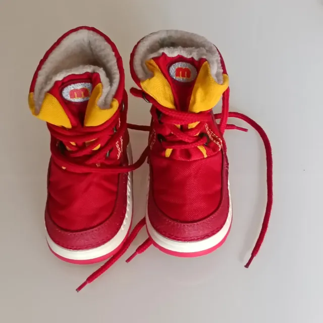 Stivaletti Luis bimbo/a tg 25 rossi gialli