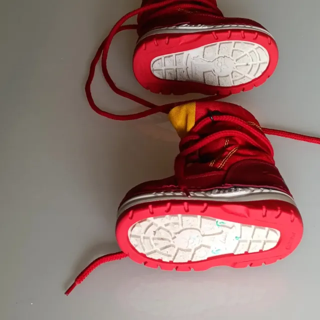 Stivaletti Luis bimbo/a tg 25 rossi gialli