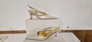 Zapatos de Novia Marfil de Paco Steve