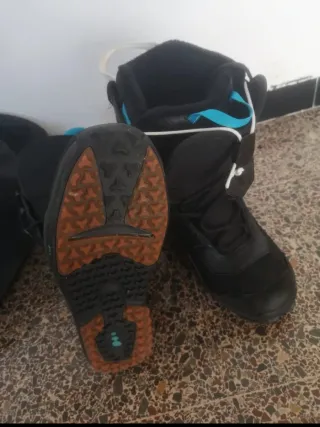Botas de Snowboard Wed'ze Negras