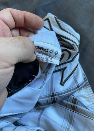 Bañador Largo Billabong Cuadros utilizado una vez.