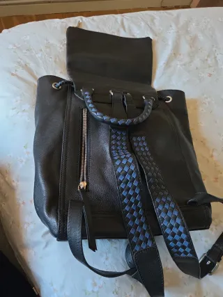 Mochila Abbacino Piel Negra