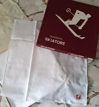 12 Fazzoletti Skiatore Uomo/Donna Nuovi