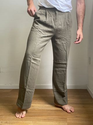 Pantalón Wide Leg - Massimo Dutti (NUEVO sin etiq)