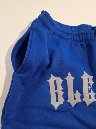 Chándal Azul BLESSED Talla L (NUEVO)