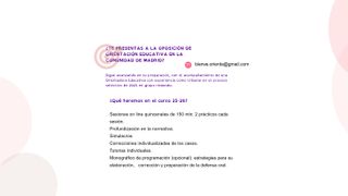 OPOSICIONES ORIENTACIÓN EDUCATIVA (MADRID)