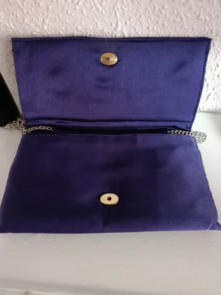 Bolso de fiesta morado