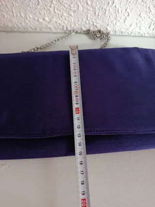 Bolso de fiesta morado