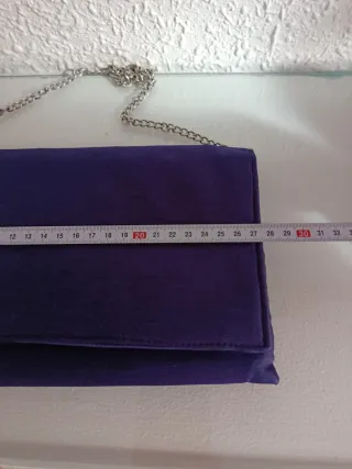 Bolso de fiesta morado