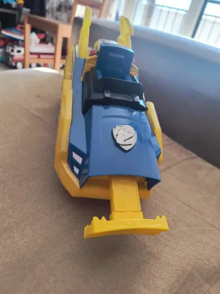 Coche Patrulla Canina Azul y Amarillo