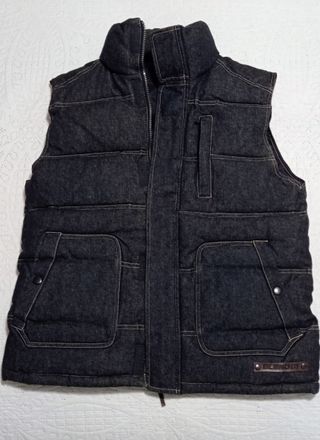 Chaleco acolchado vaquero BLEND Talla S