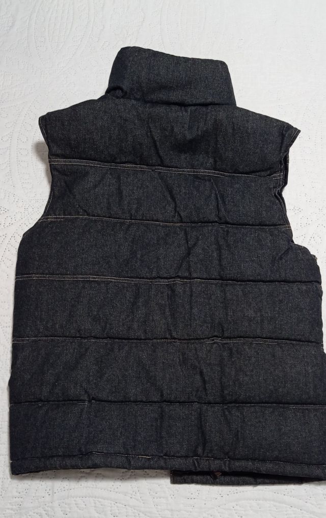 Chaleco acolchado vaquero BLEND Talla S