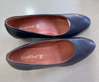 Zapatos de piel Morxiva azul talla 40