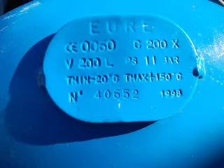 Compresor Aire EURE 200L 11 BAR