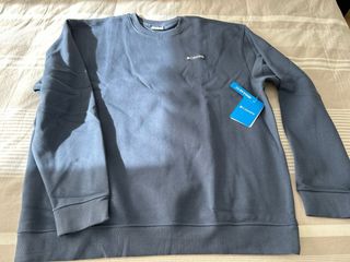 Sudadera azul Columbia. Talla XL