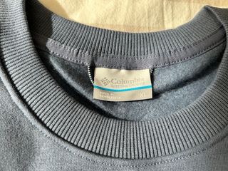 Sudadera azul Columbia. Talla XL