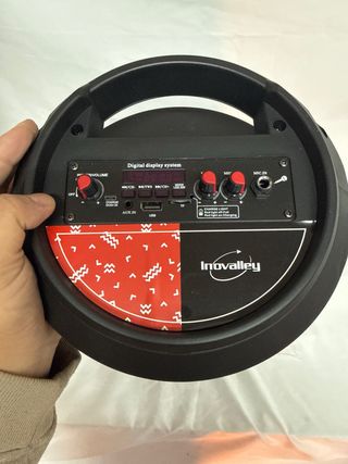 Altavoz Inovalley KA03-XXL 600W Karaoke Bluetooth