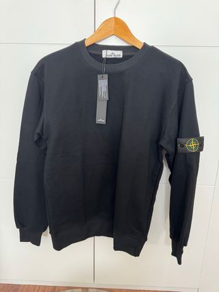 Sudadera Stone Island Negra Talla M