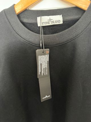 Sudadera Stone Island Negra Talla M