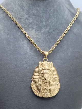 Collar Acero Quirúrgico Faraón Anubis