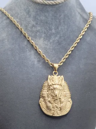 Collar Acero Quirúrgico Faraón Anubis