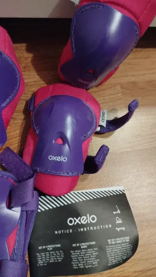 Protecciones Oxelo Patines Niño/Niña