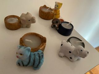 Set 24 Candele Animali Misti e Personaggi