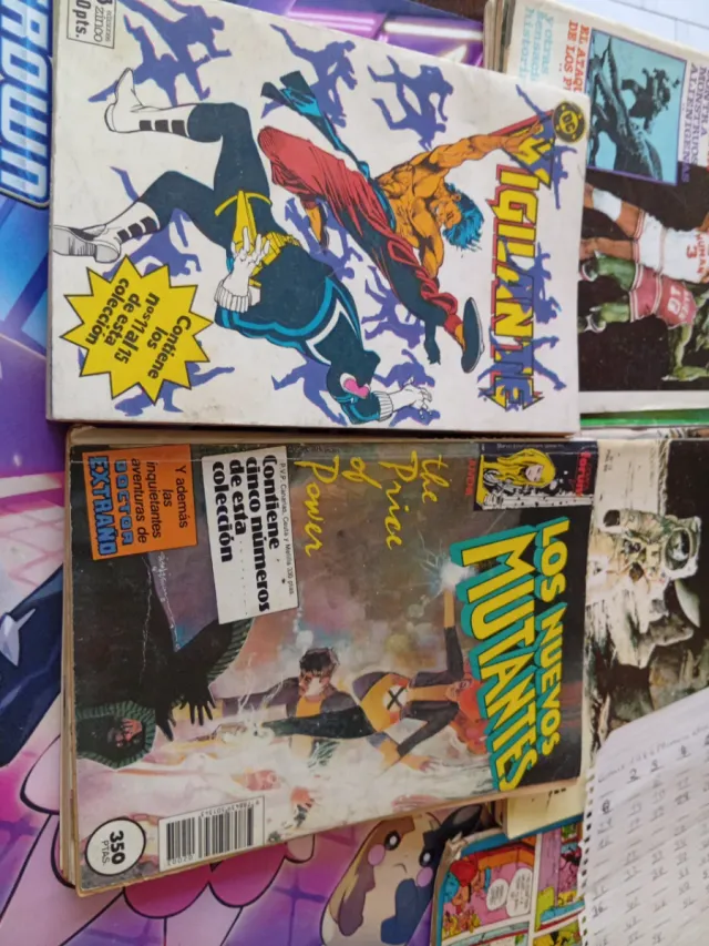 2 volumi dei Nuovi Mutanti e del Vigilante