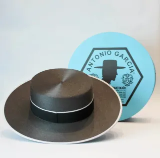Sombrero Antonio García Ala Ancha Gris