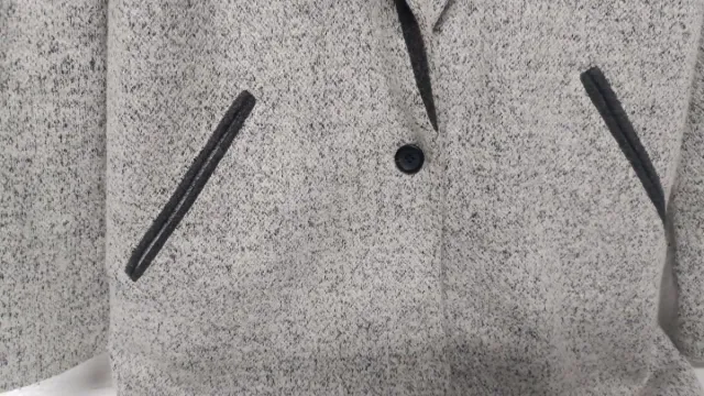 Abrigo Pull&Bear Gris Talla S