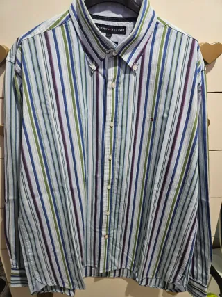 Camicia Tommy Hilfiger uomo L righe colorate