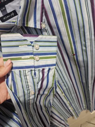 Camicia Tommy Hilfiger uomo L righe colorate